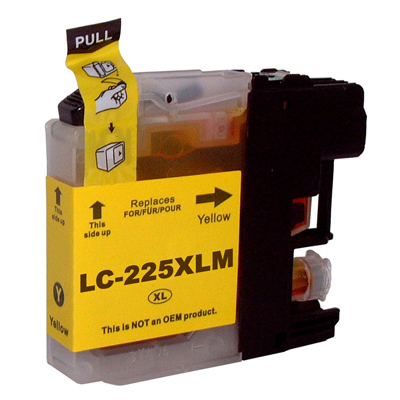 lc-225xly.c; cartuccia brother lc-225xly compatibile giallo; cartucce brother