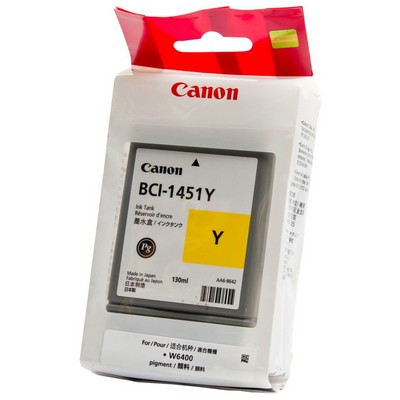 0173b001aa; cartuccia canon 0173b001aa bci-1431y originale giallo; cartucce canon