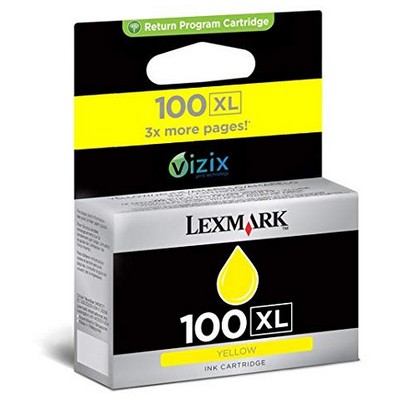 14n1071b; cartuccia lexmark 14n1071b 100xl originale giallo; cartucce lexmark