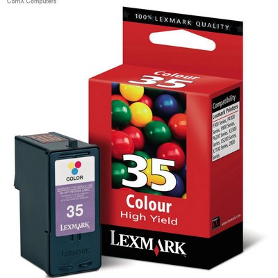 18c0035b; cartuccia lexmark 18c0035b 35 originale colore; cartucce lexmark