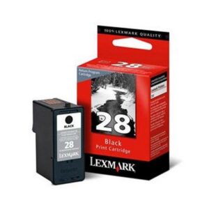 18c1528e; cartuccia lexmark 18c1528e 28 originale nero; cartucce lexmark