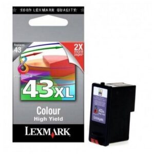 18yx143b; cartuccia lexmark 18yx143b 43xl originale colore; cartucce lexmark
