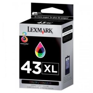18yx143e; cartuccia lexmark 18yx143e 43xl originale colore; cartucce lexmark